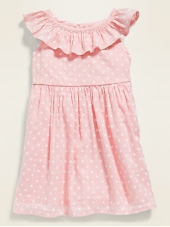 NWT BABY GAP GIRLS DRESS crinkle tiered stripe you pick size