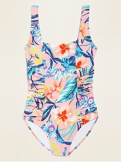 old navy black one piece swimsuit