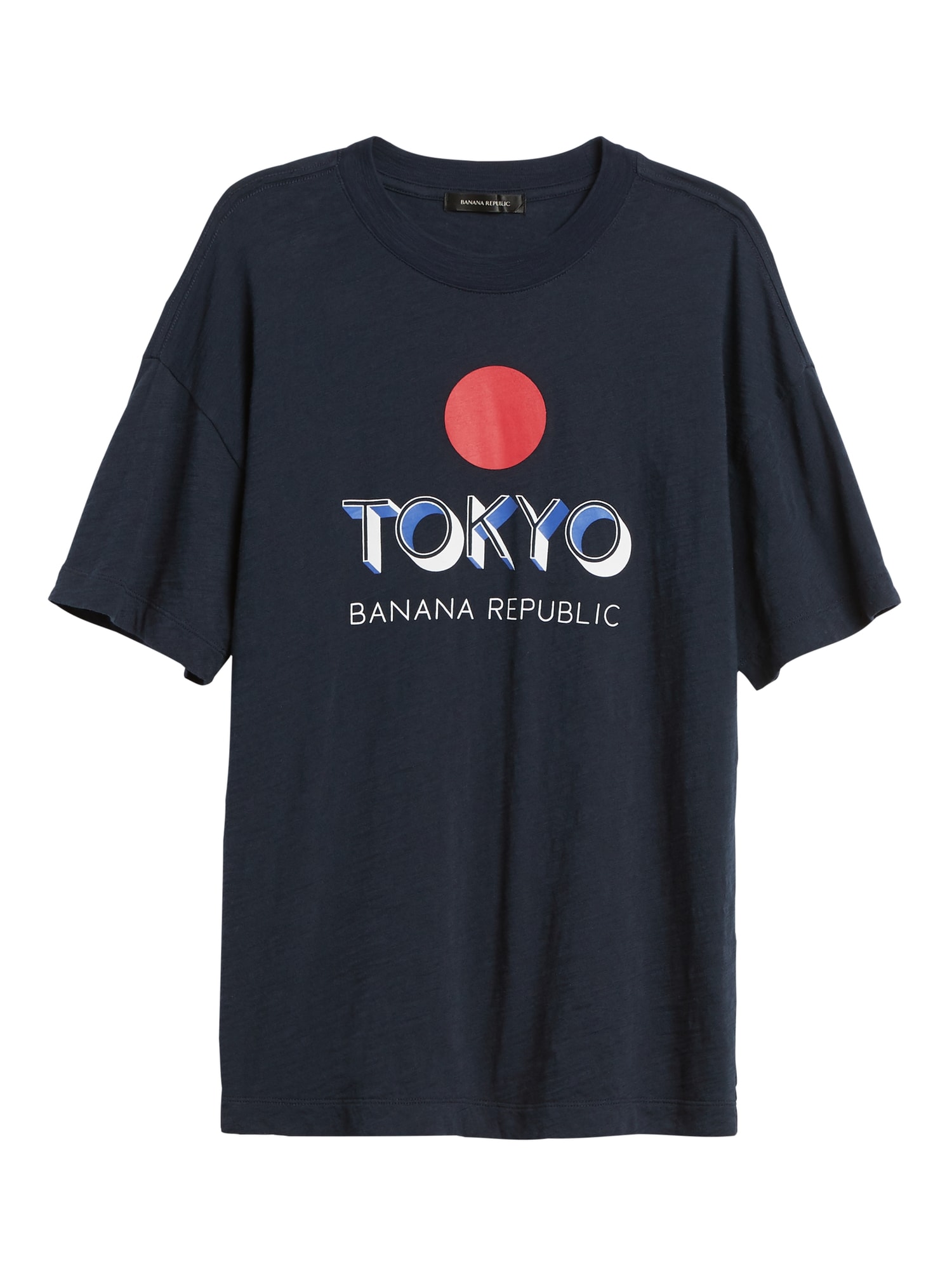 オーバーサイズ トウキョウ グラフィックTシャツ