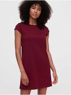 gap burgundy dress