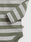 3枚組ストライプボディスーツ (ベビー)-2