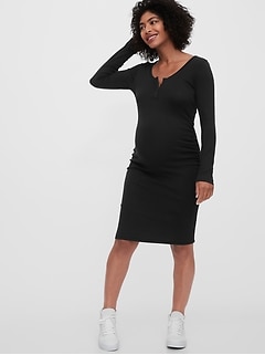 gap maternity velvet dress
