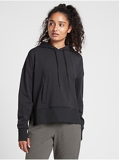 athleta cropped hoodie