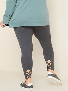 old navy plus size capri leggings