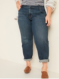 old navy plus size boyfriend jeans