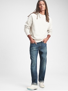 Gap Straight Jeans with Washwell