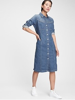 gap jeans dress