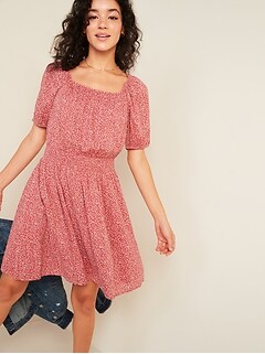 old navy red dress
