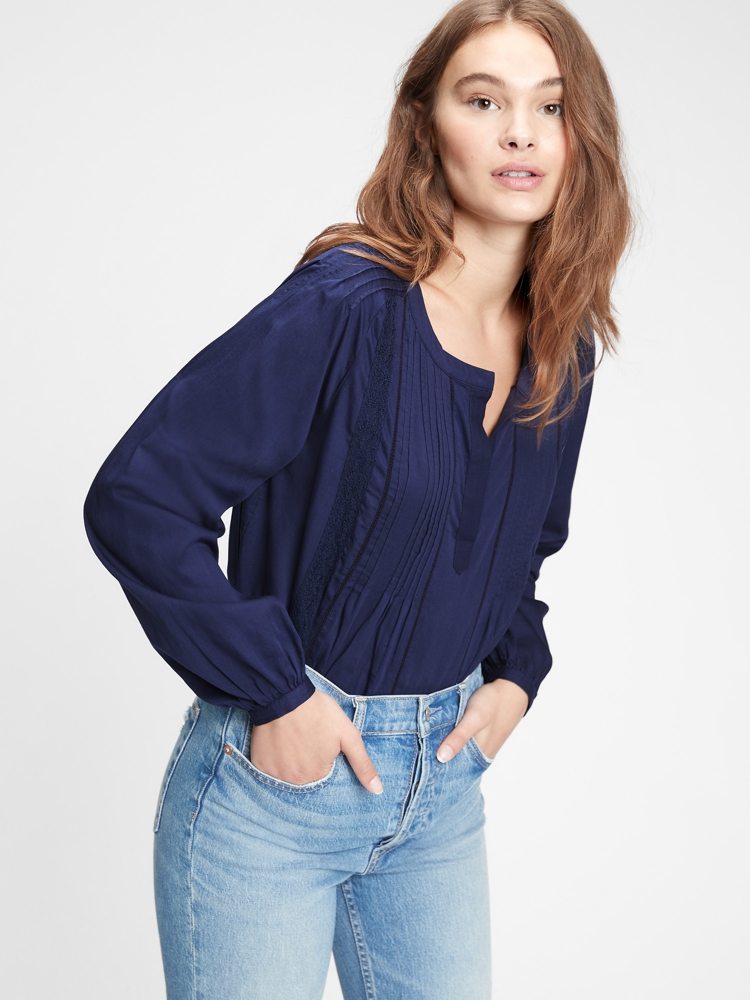 Gap公式オンラインストア | ピンタックトップス