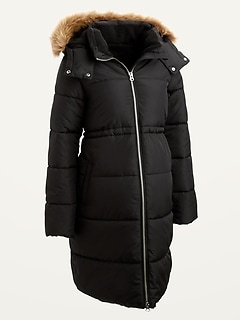 old navy maternity winter coat