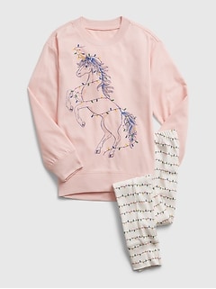 Girls Pajamas Sleepwear Gap - unicorn pj roblox