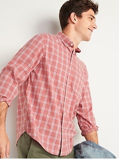 old navy men's long sleeve dress shirts