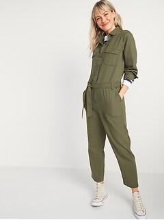 old navy jumpsuit green
