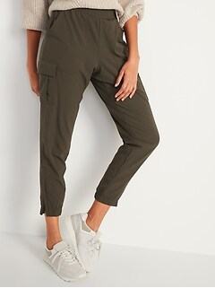 old navy mid rise stretchtech joggers