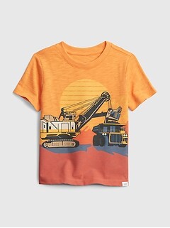 Toddler Graphic T-Shirt Top Flamingo Purple Orange Size 5T NWT Gap Baby Boy