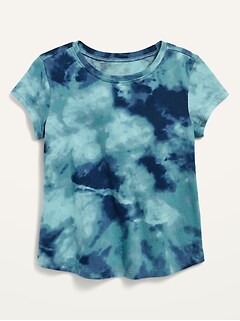 NWT Old Navy Toddler Girls Green White Raglan Tee OUR FUTURE IS NOW Graphic