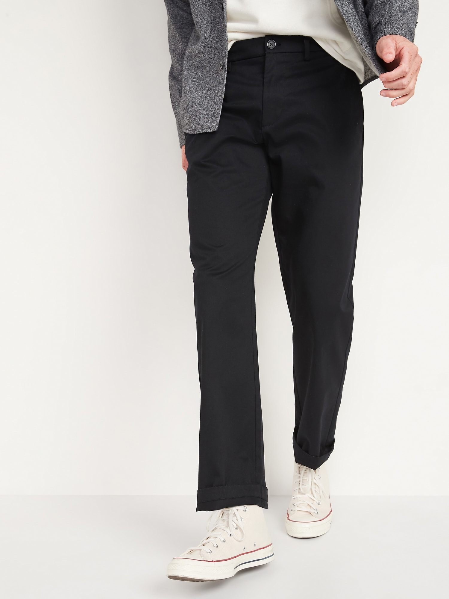 slim fit dress slacks Mador Wide Suit Pants Dark Stone – PEGADOR® main image 1