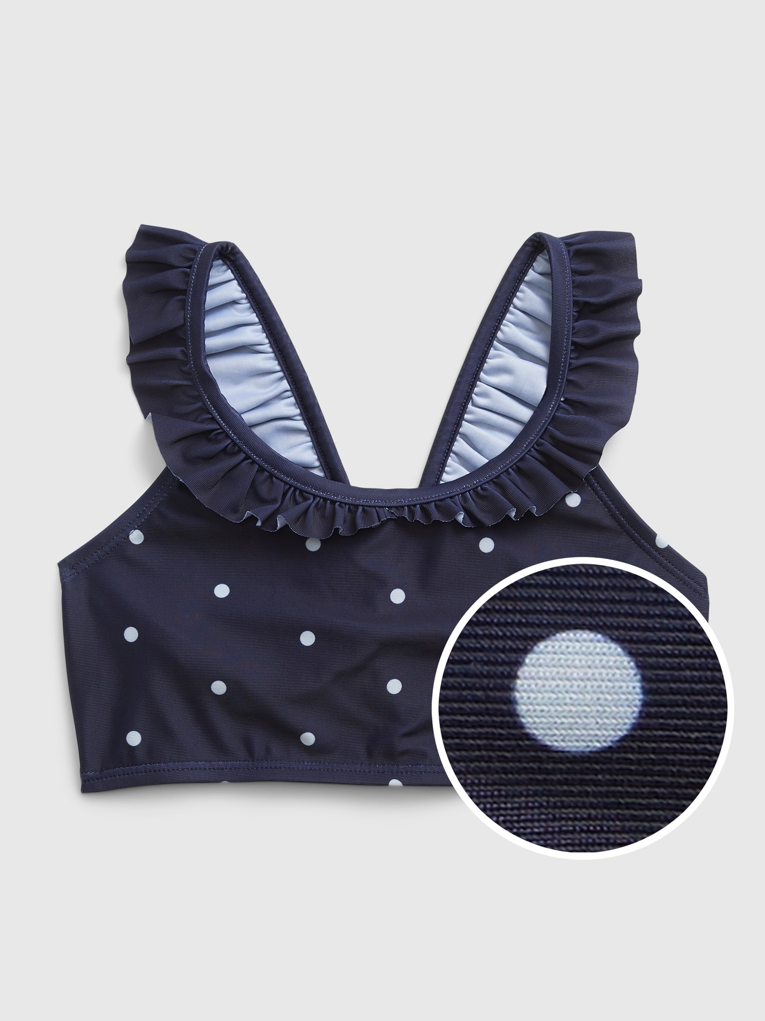 Kids Ruffle Bikini Swim Top