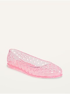 Oldnavy Perforated Jelly Ballet Flats for Girls