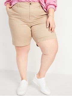 womens plus size shorts 7 inch inseam