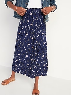 old navy midi skirt