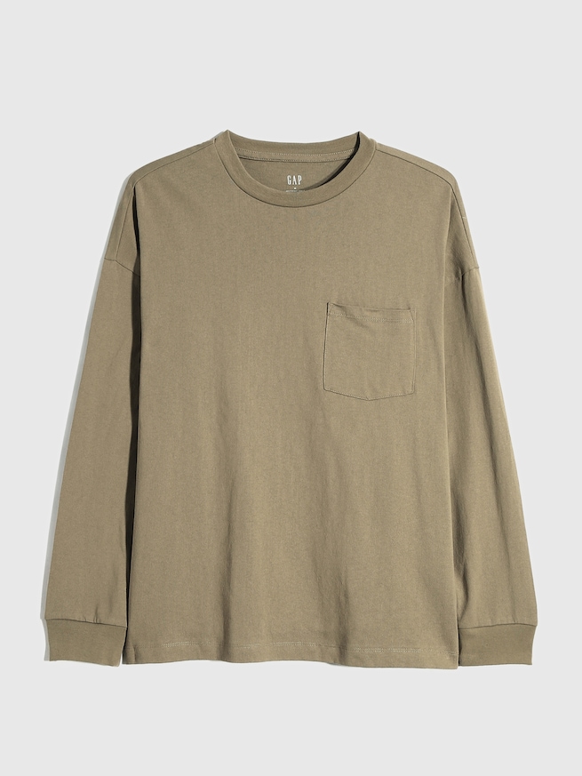 ヘビーウェイト イージーポケットTシャツ-0