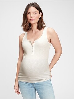 gap maternity tank tops
