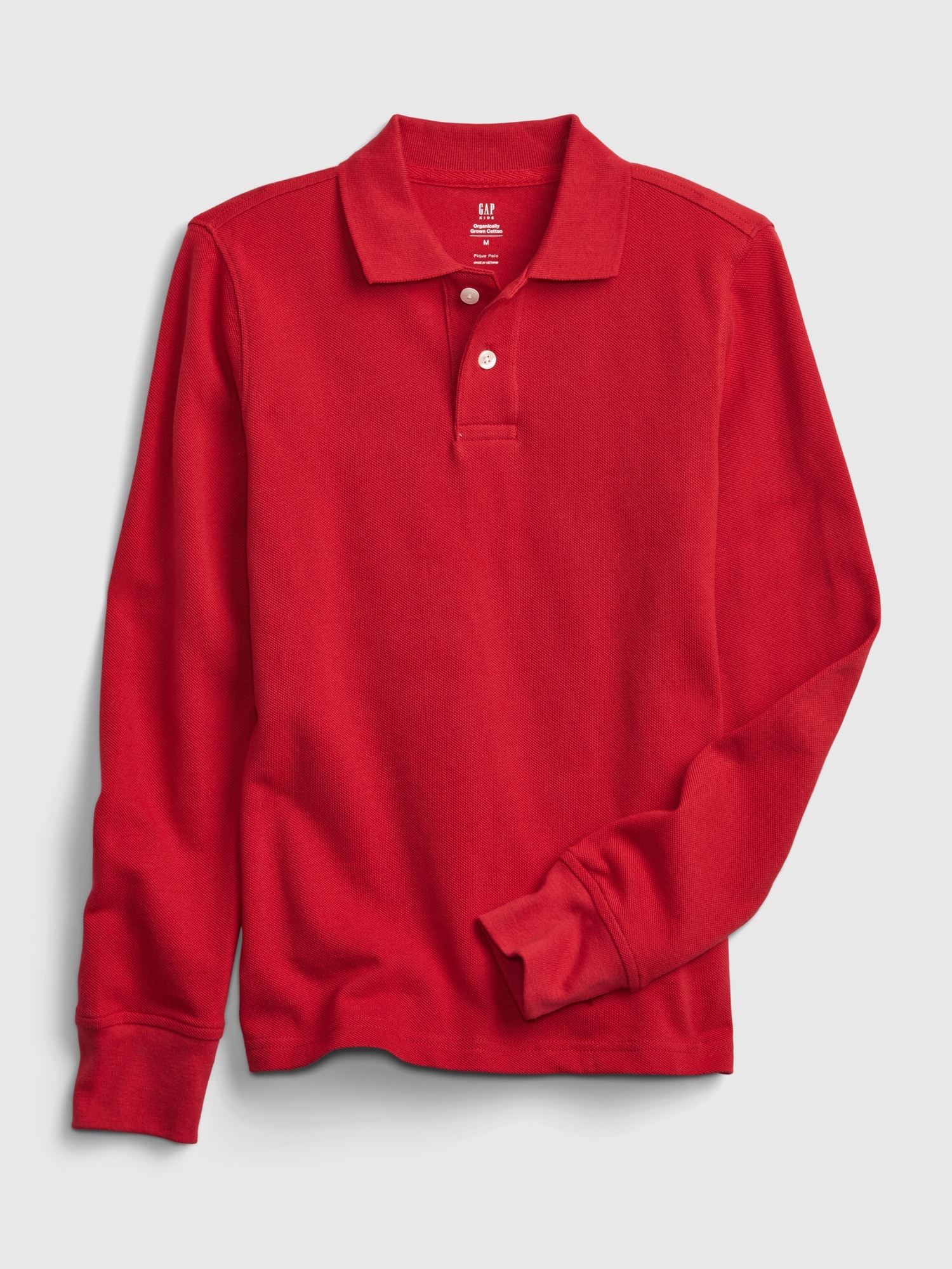 High-Quality Long Sleeve Polo | Gap