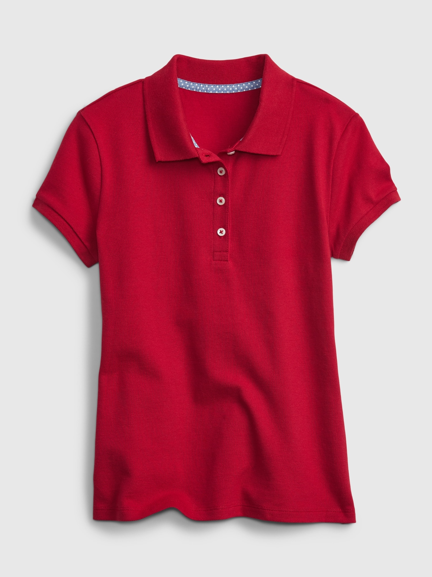 POLO D'UNIFORME 100 % COTON BIOLOGIQUE POUR ENFANT