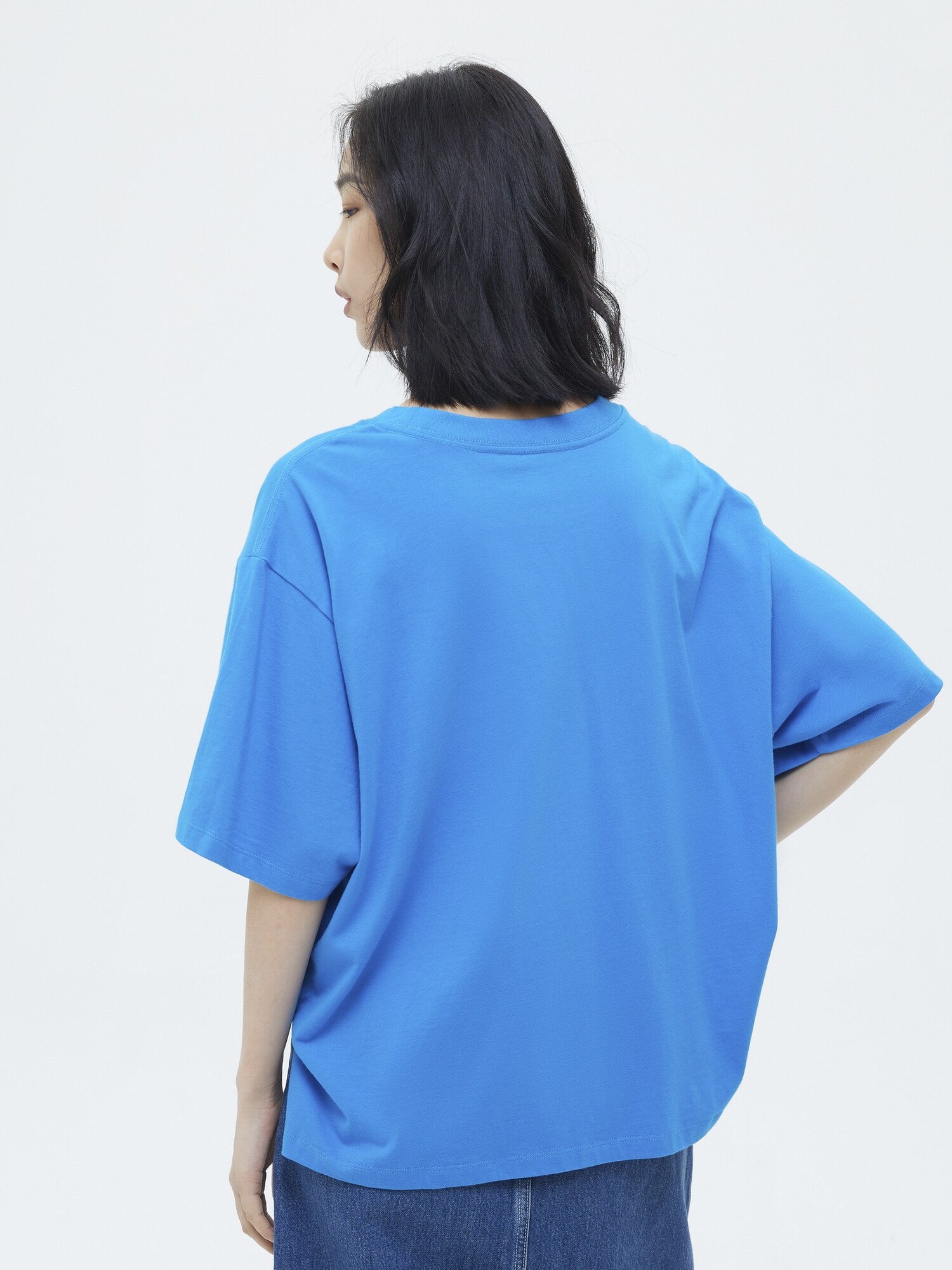 Gap公式オンラインストア コットン ドロップショルダー Tシャツ 〖ギャップ〗GAP ドロップショルダーカットソー ベージュ メンズ(M) 大きめ