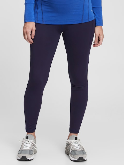 LEGGING PLEINE LONGUEUR DE MATERNITÉ GAPFIT HYBRIDE RECYCLÉ À PANNEAU COMPLET