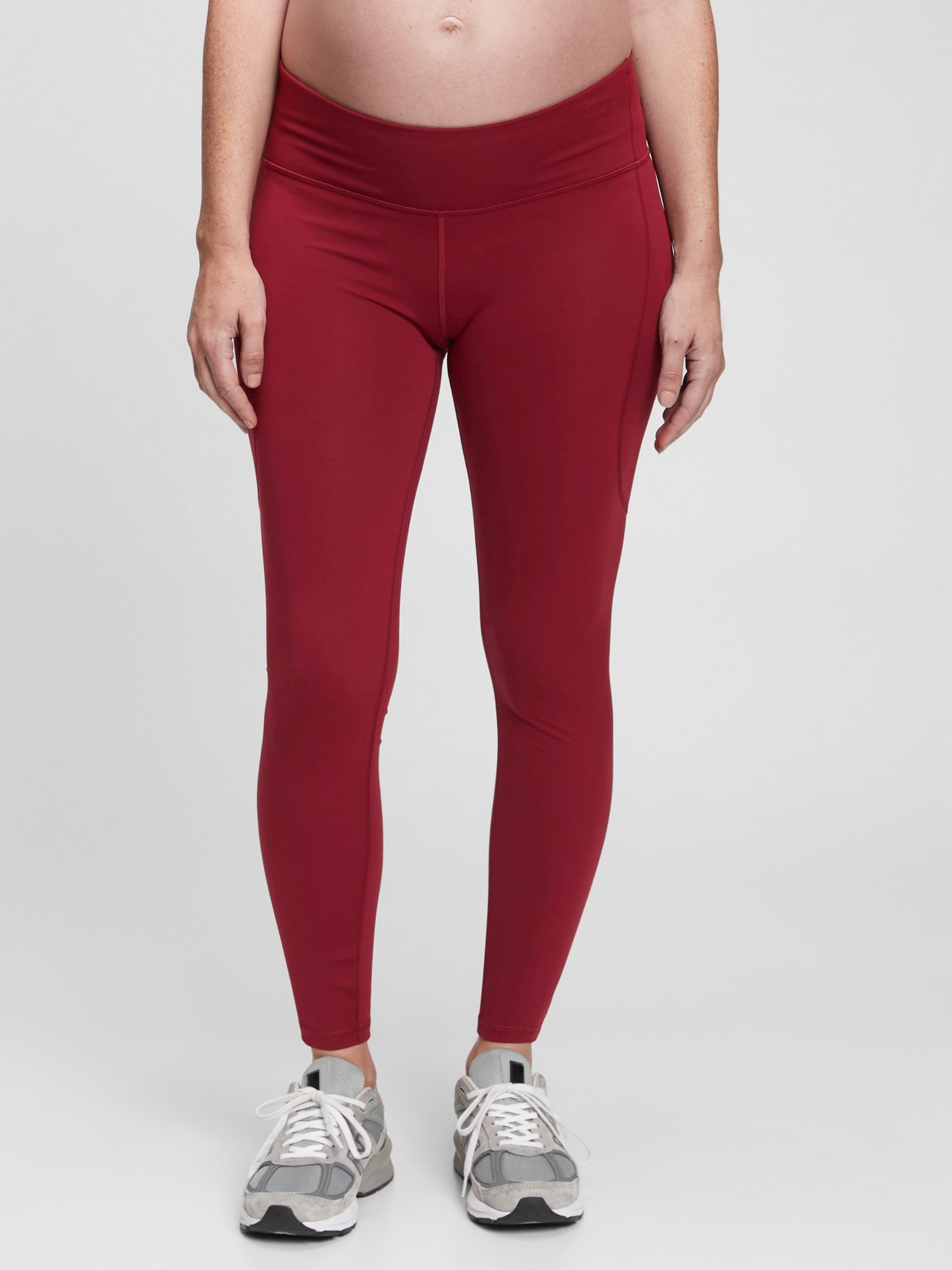 LEGGING PLEINE LONGUEUR DE MATERNITÉ GAPFIT HYBRIDE RECYCLÉ À PANNEAU COMPLET