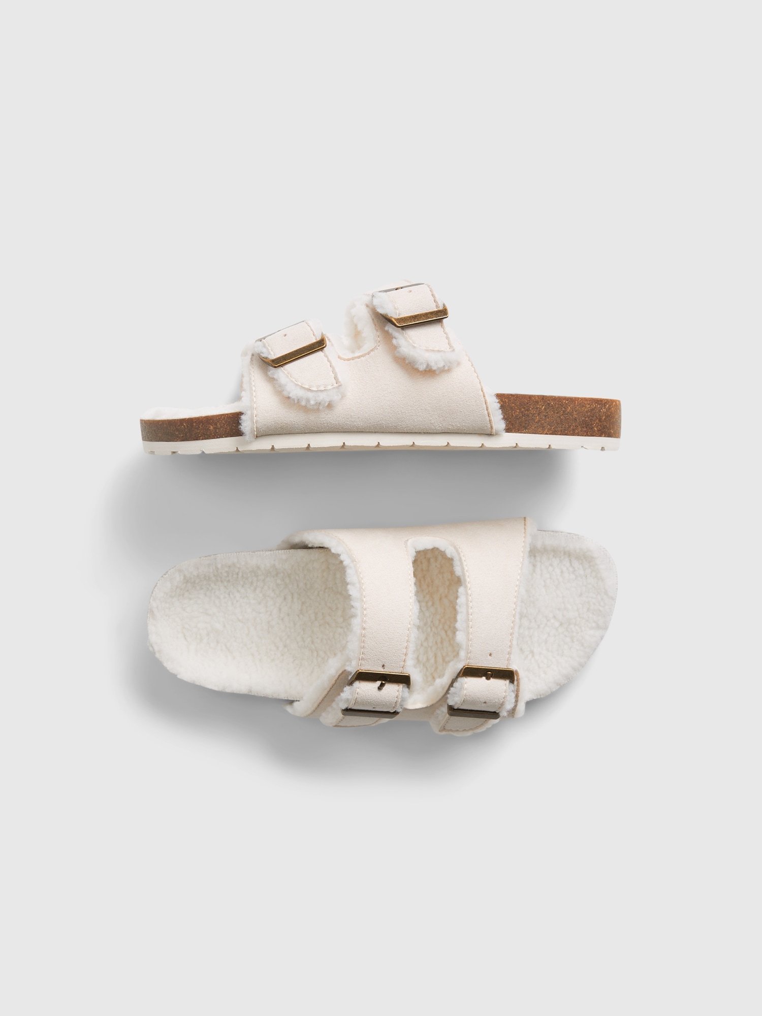 SANDALES EN SHERPA POUR ENFANT