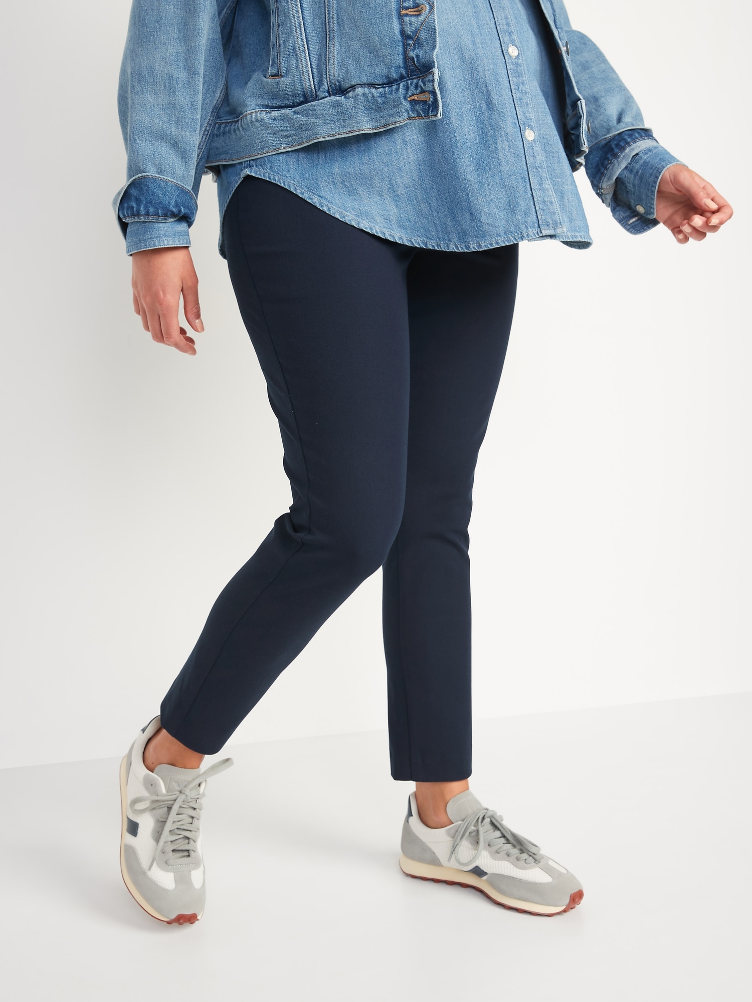 Maternity Full-Panel Pixie Ankle Pants