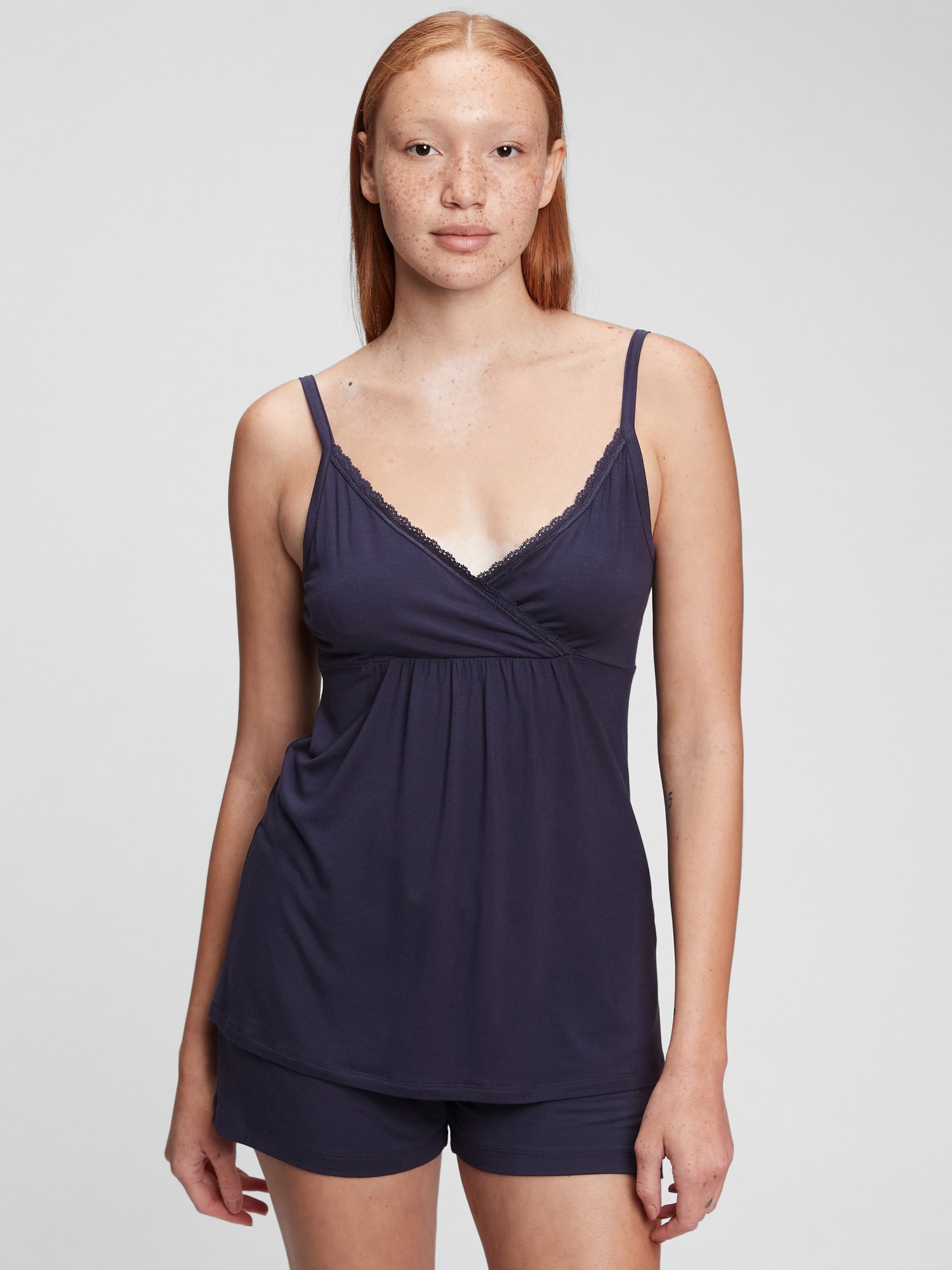 CAMISOLE DE NUIT EN MODAL DE MATERNITÉ