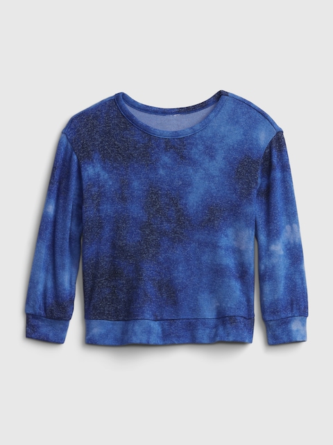 T-SHIRT EN TRICOT SOYEUX À DOS CROISÉ POUR TOUT-PETIT