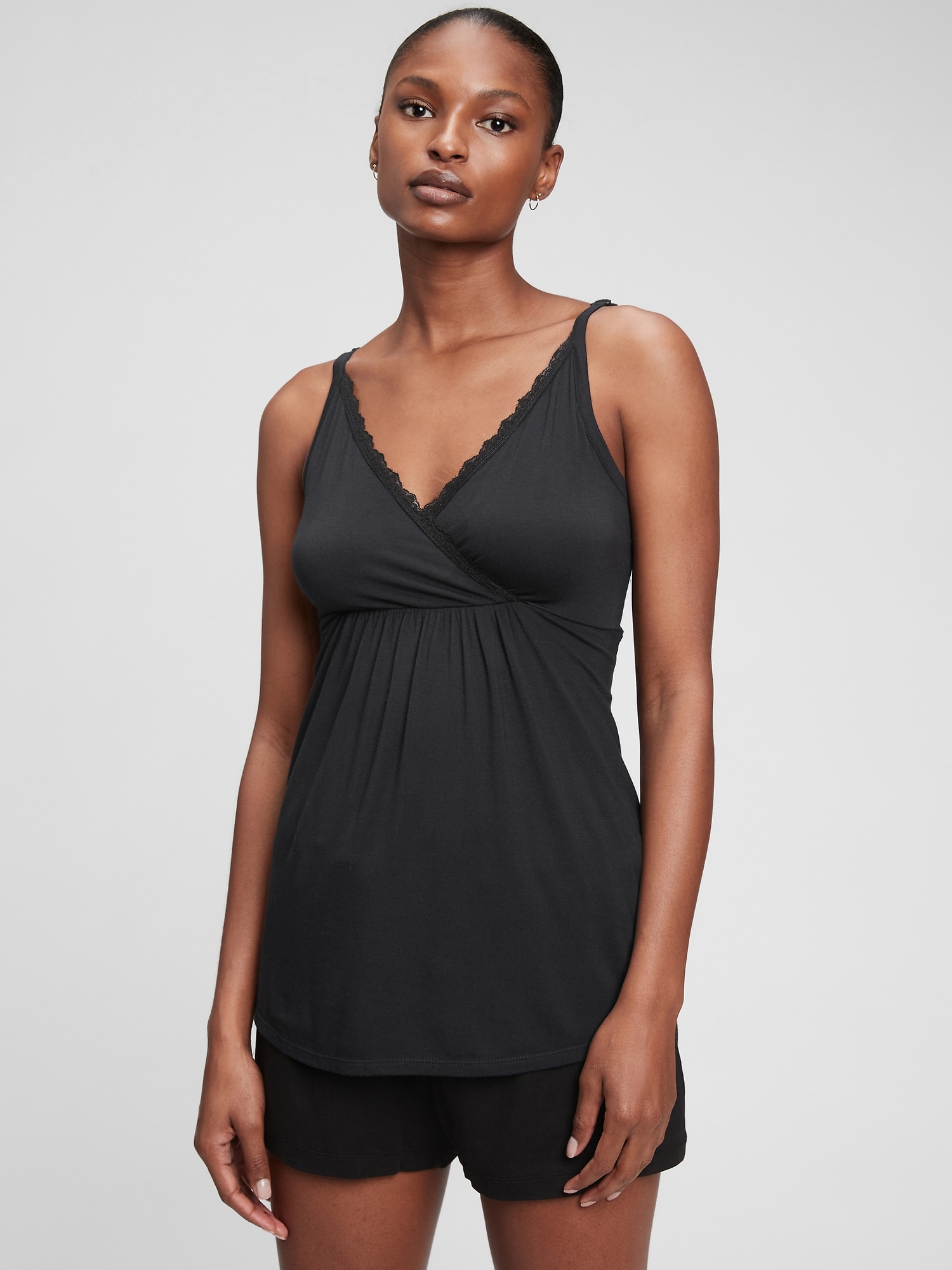 CAMISOLE DE NUIT EN MODAL DE MATERNITÉ