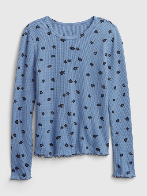T-SHIRT EN TRICOT GAUFRÉ POUR ENFANT