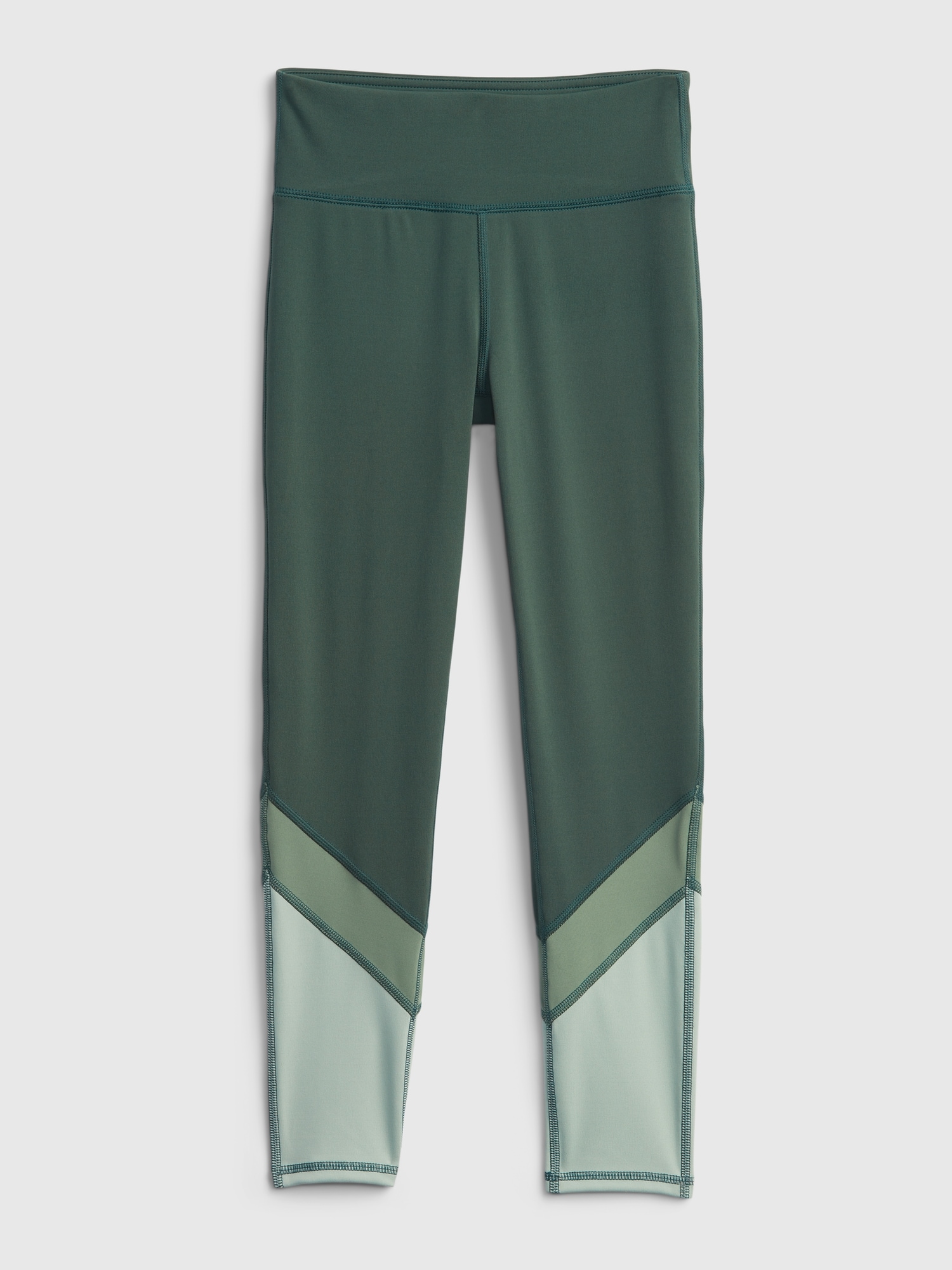 LEGGING GAPFIT EN POLYESTER RECYCLÉ À COULEURS CONTRASTANTES POUR ENFANT