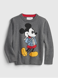 gap mickey mouse cardigan