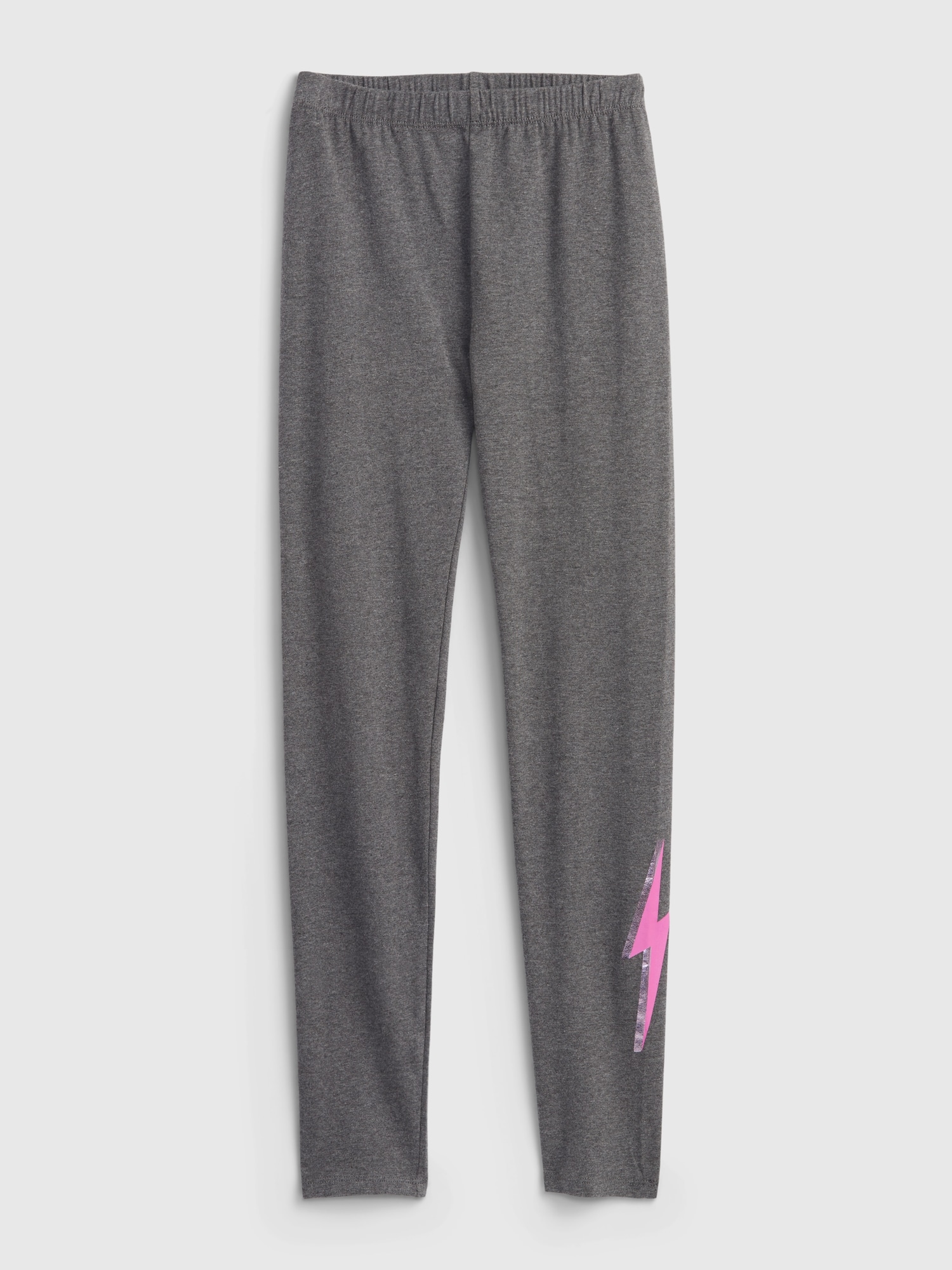 LEGGINGS EN TRICOT POUR ENFANT - Gris Anthracite B50