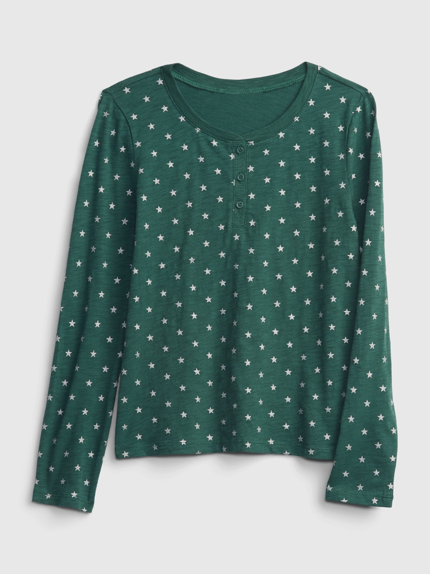 T-SHIRT HENLEY AVEC ENCOLURE ÉCHANCRÉE POUR ENFANT