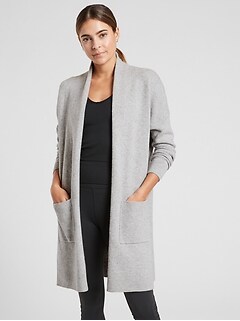 athleta sweater coat