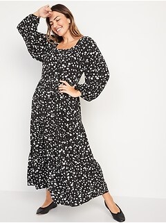 old navy blue floral dress