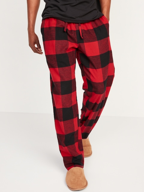 Matching Plaid Flannel Pajama Pants