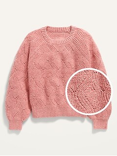 old navy pink sweater