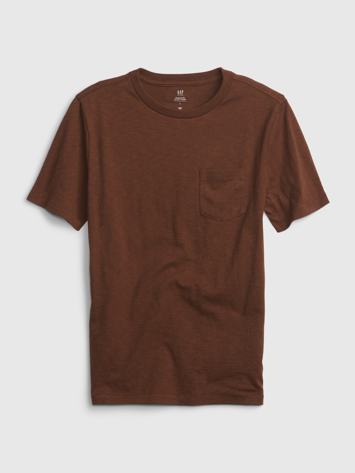 Kids Organic Cotton Pocket T-Shirt