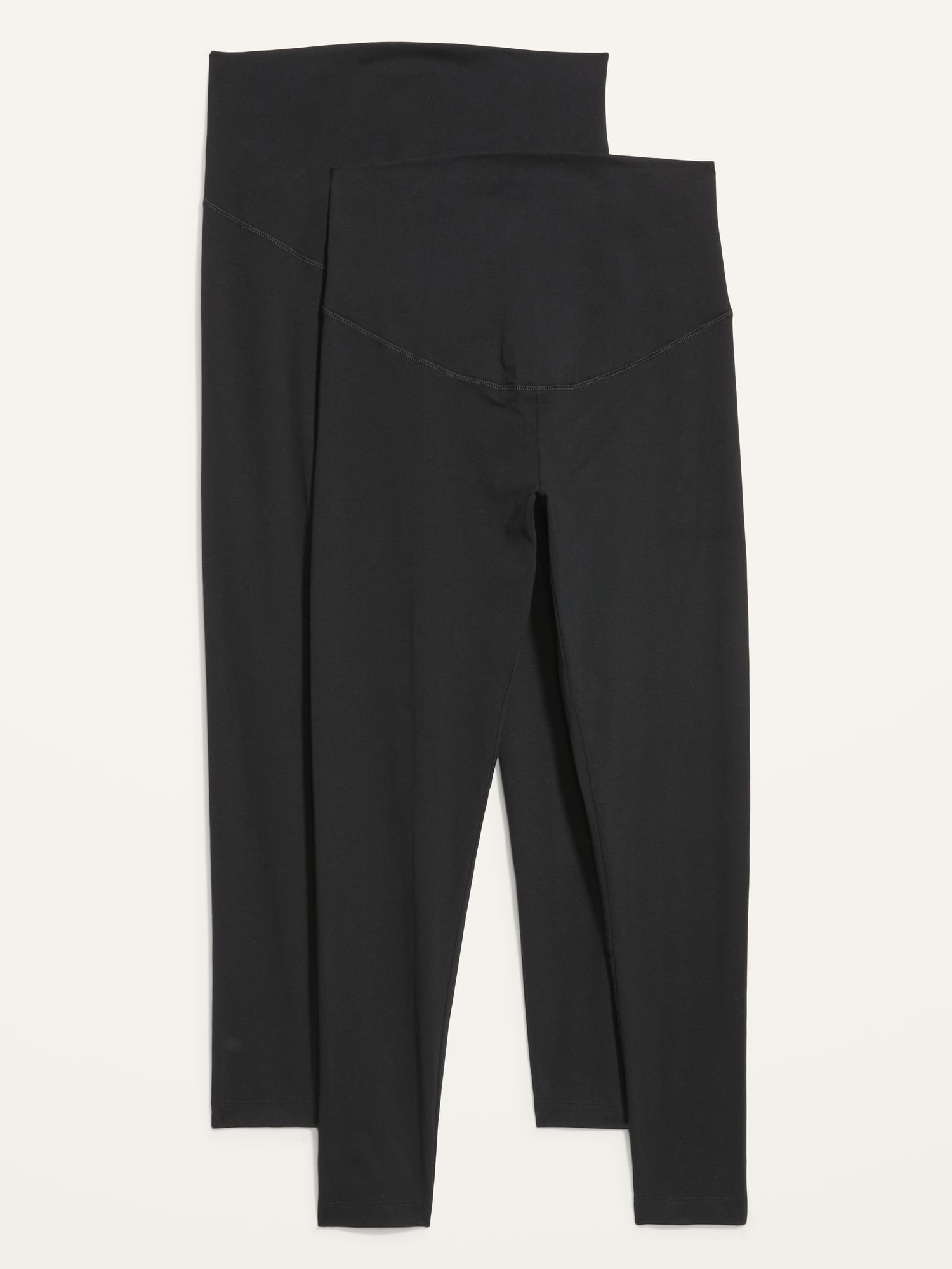 Maternity Full-Panel Leggings 2-Pack