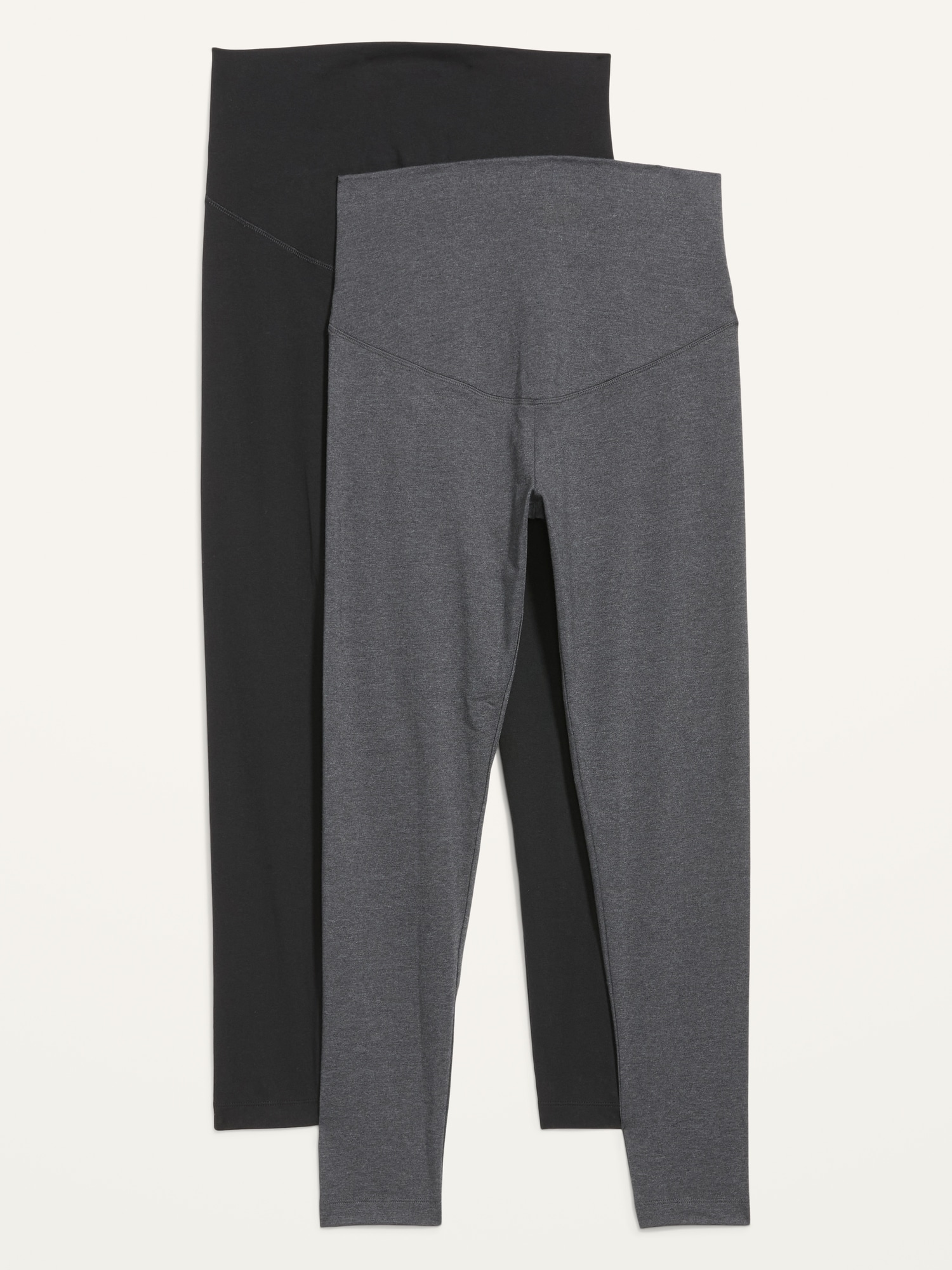 Maternity Full-Panel Leggings 2-Pack