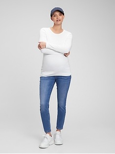 Gap Maternity Full Panel Favorite Jeggings with Washwell
